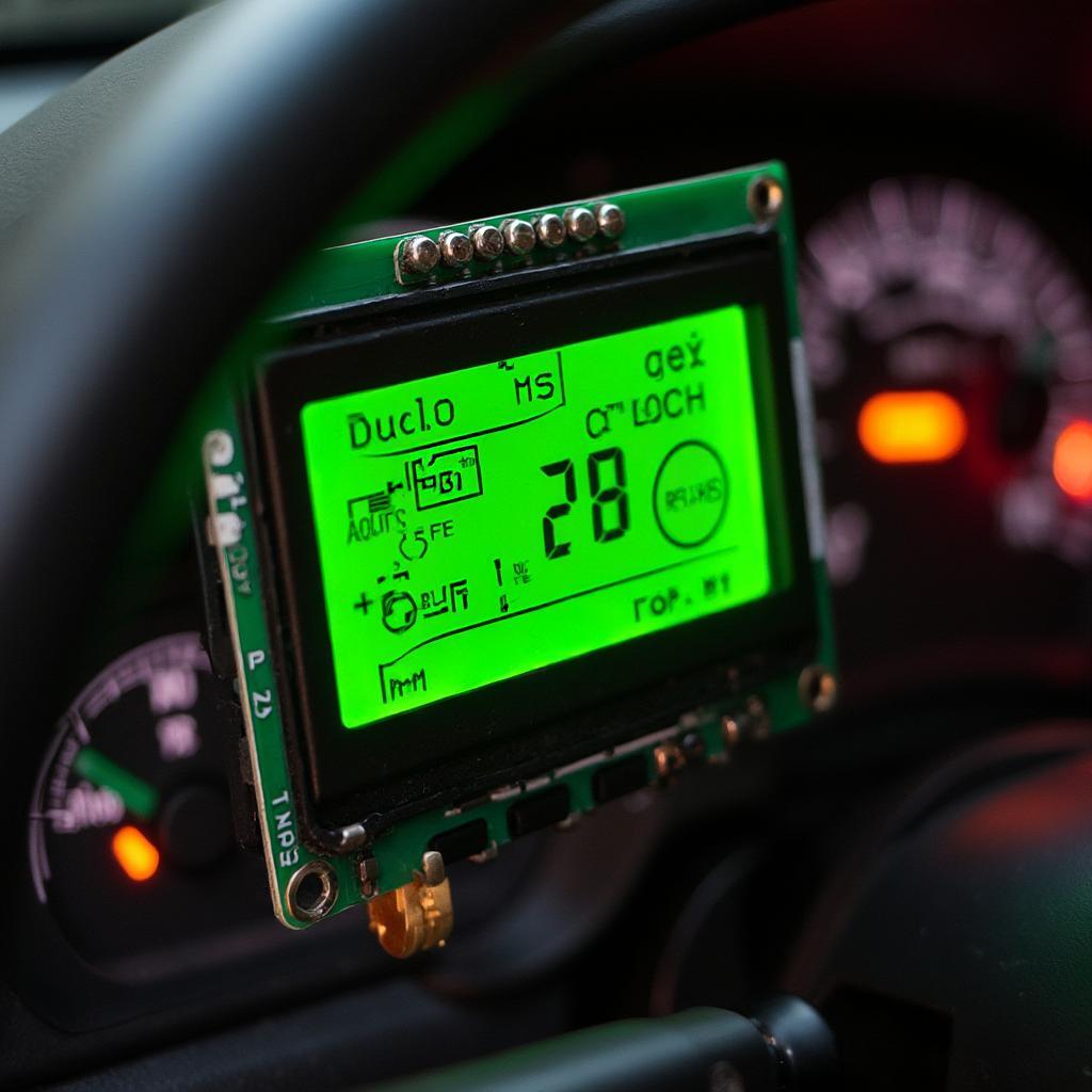 STM32 CAN OBD2 Custom Dashboard Example