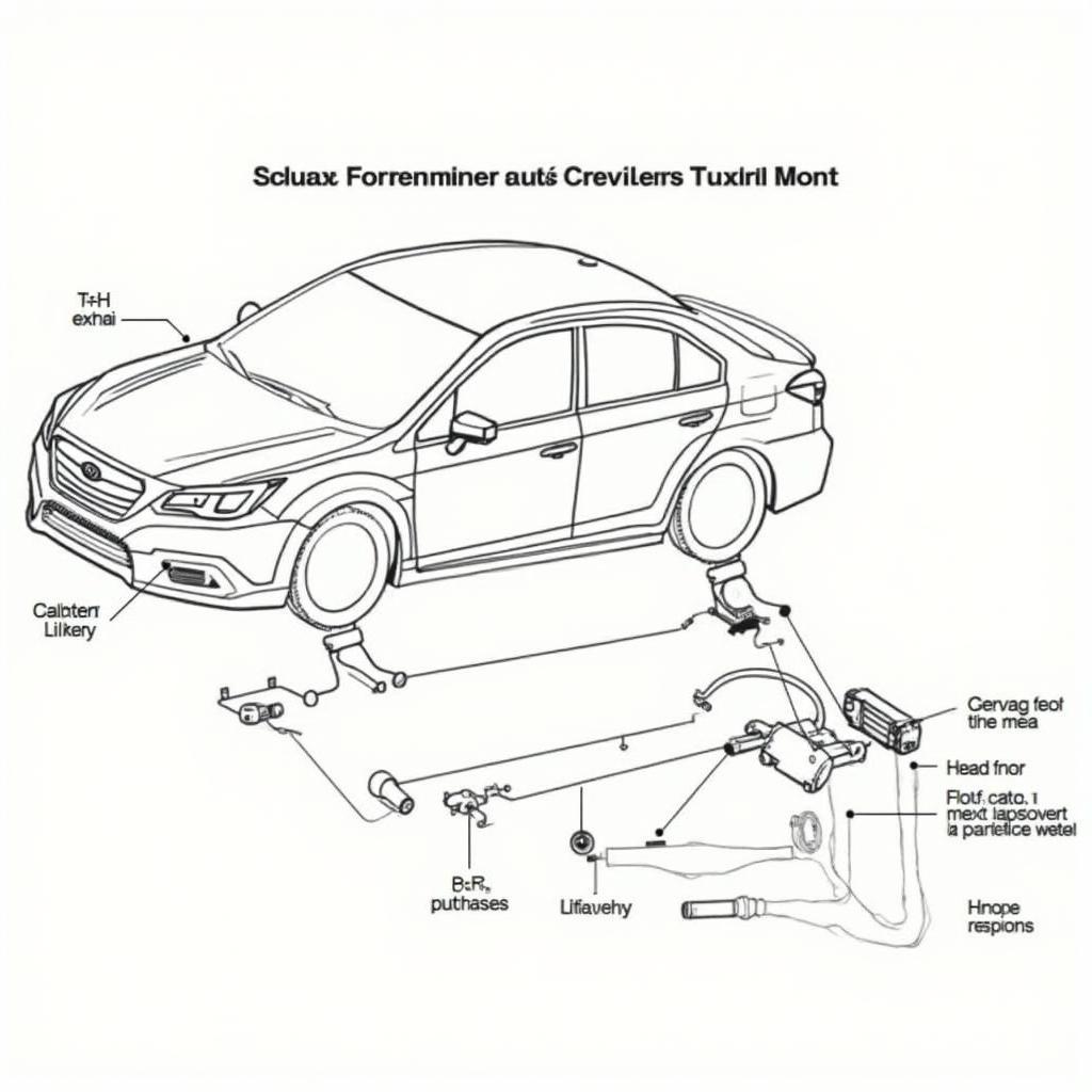 Subaru Legacy Catalytic Converter Diagram