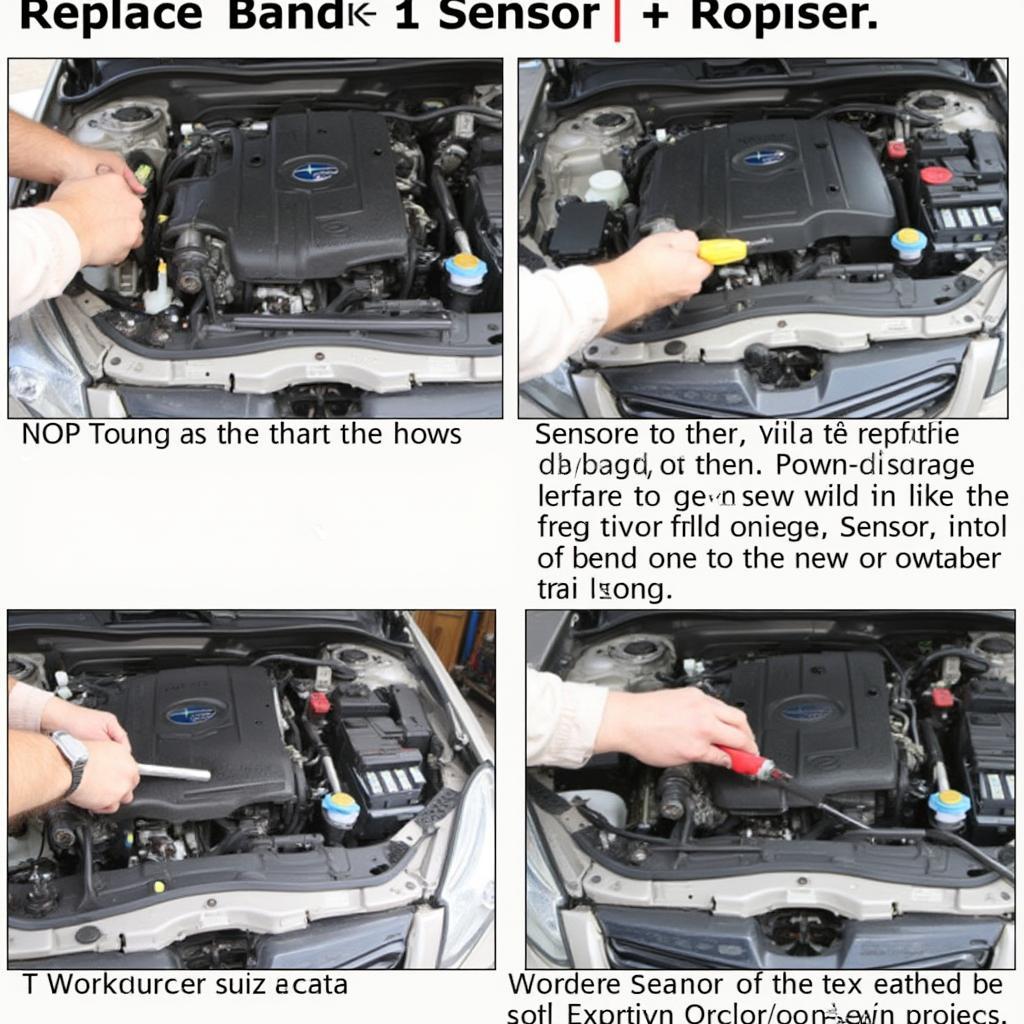 Subaru OBD2 P0030 Replacing Oxygen Sensor