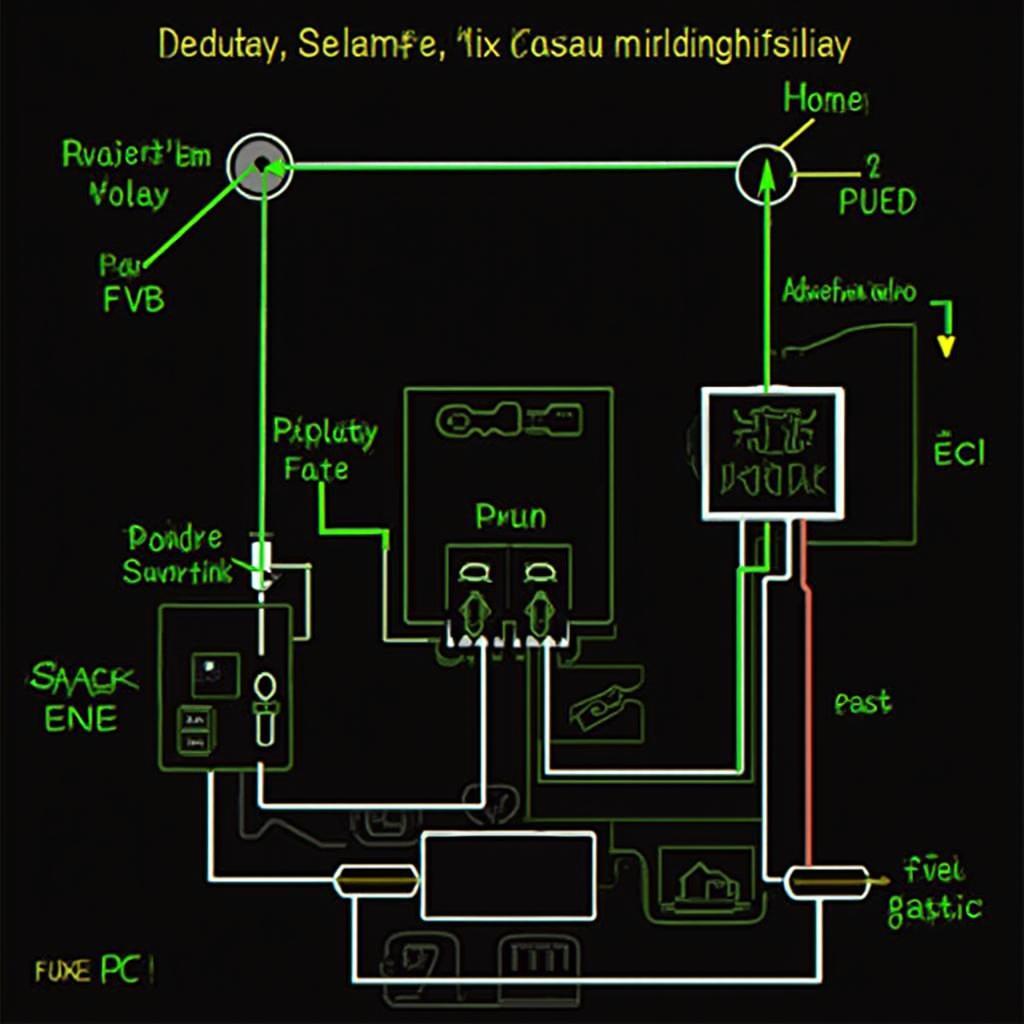 Subaru OBD2 P0030 Wiring Diagram