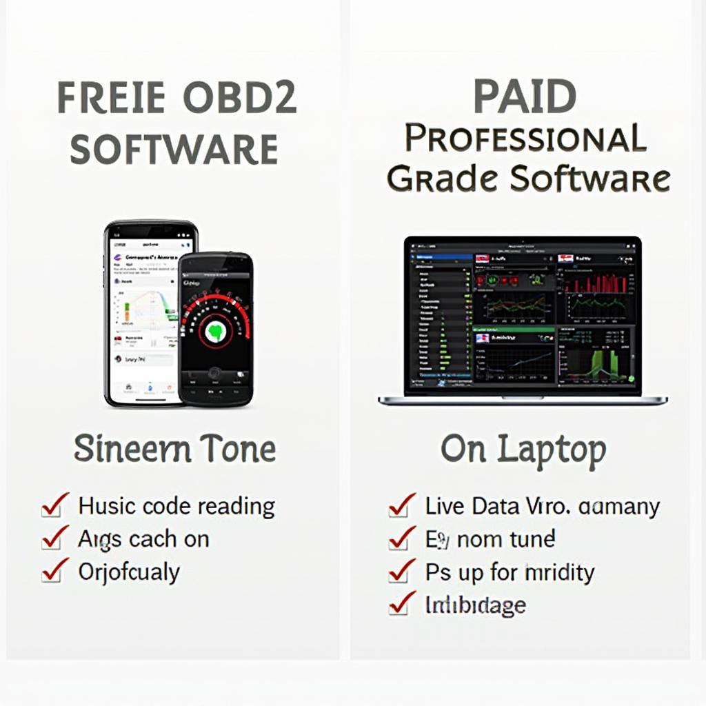 Comparing Free and Paid Subaru OBD2 Software Options