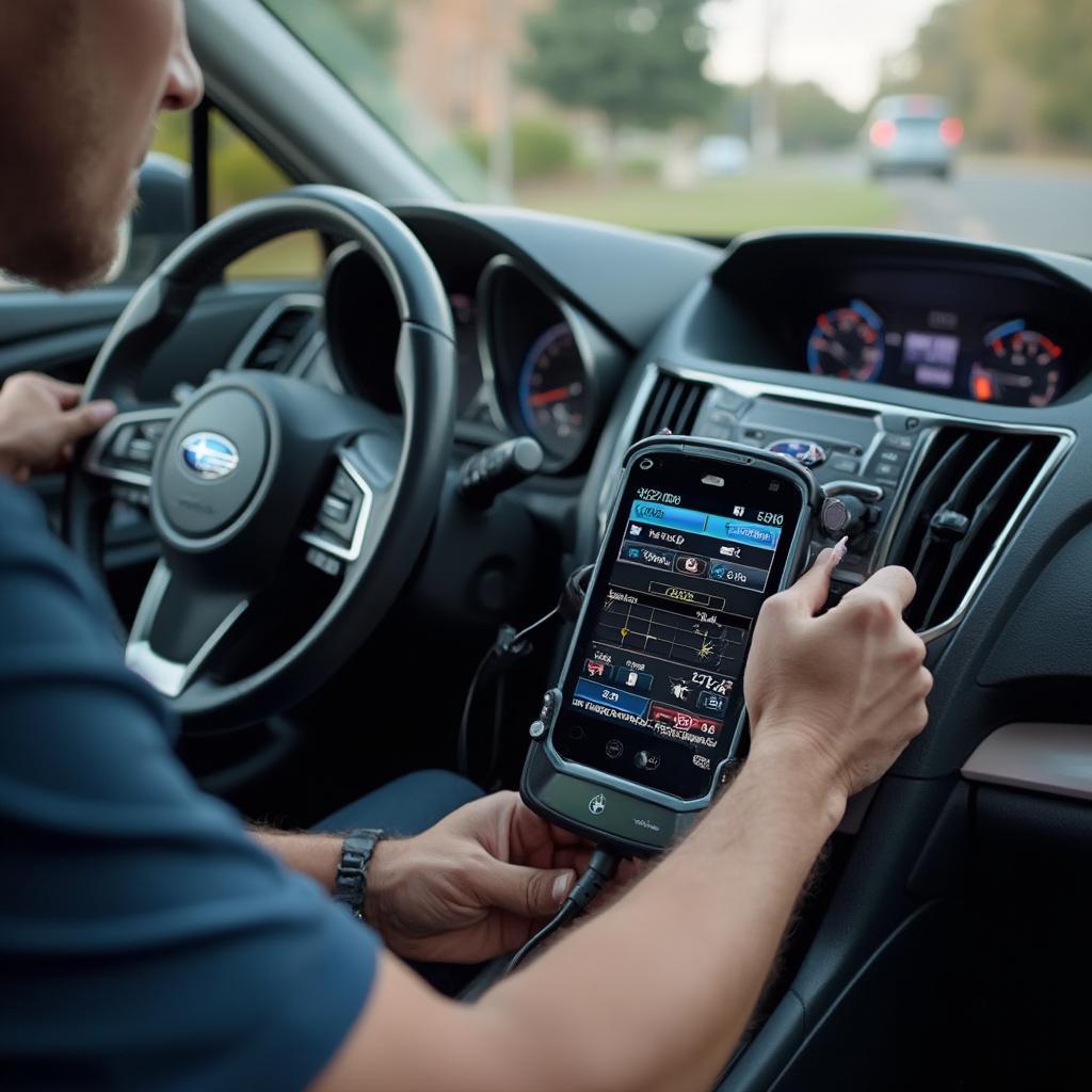 Using an OBD2 Scanner on a Subaru Outback