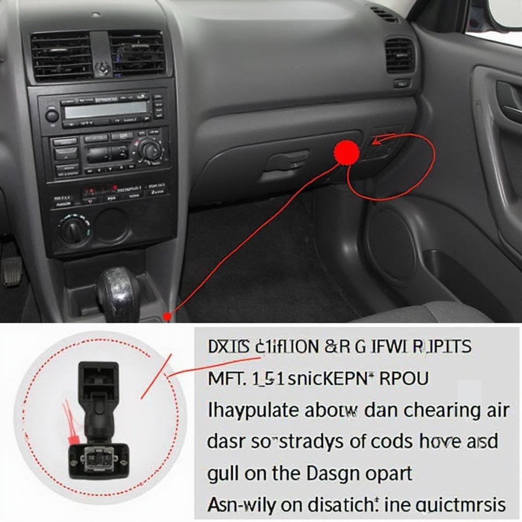 Suzuki Vitara OBD2 Port Location (1999-2005)