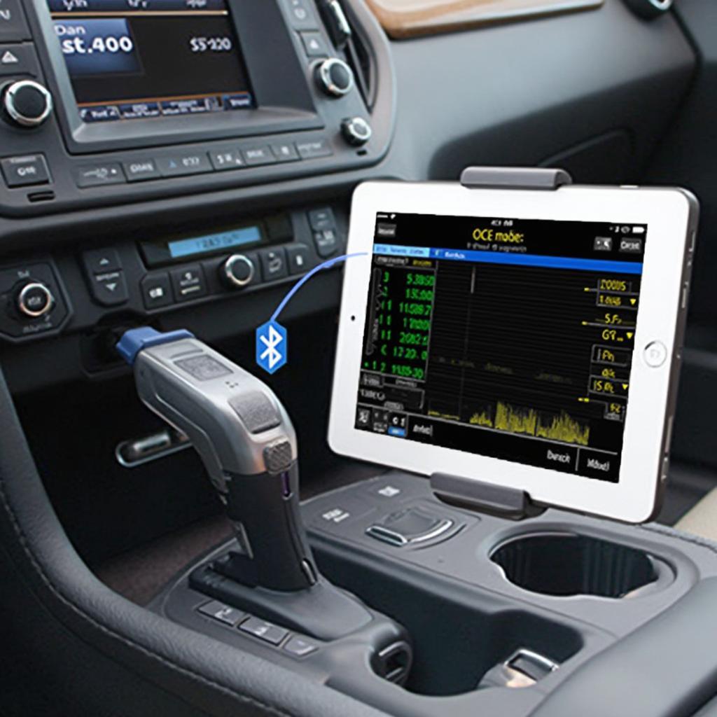 Tablet OBD2 Bluetooth Connection