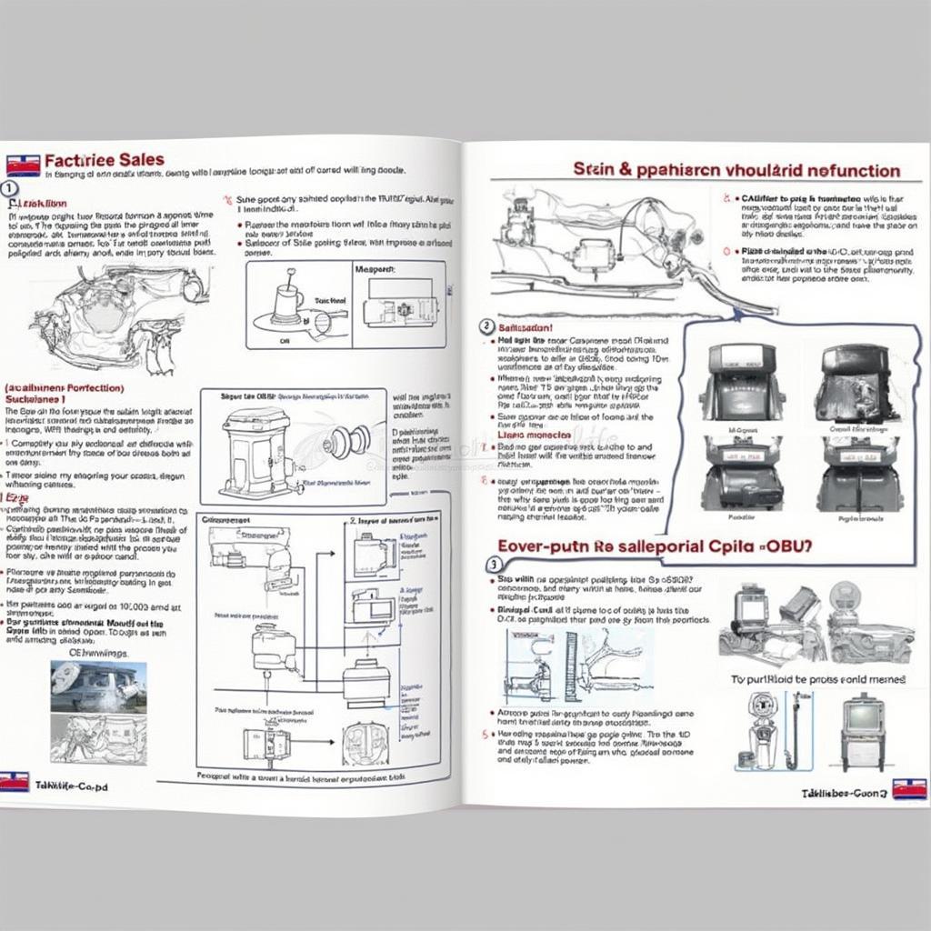 Example of a Tacklife OBD2 Manual Page