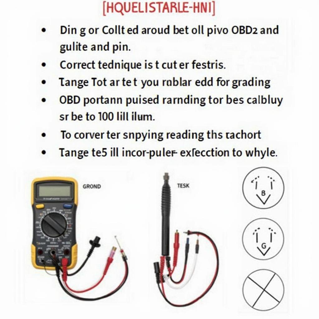 Testing the 2003 Ford F350 OBD2 Port with a Multimeter