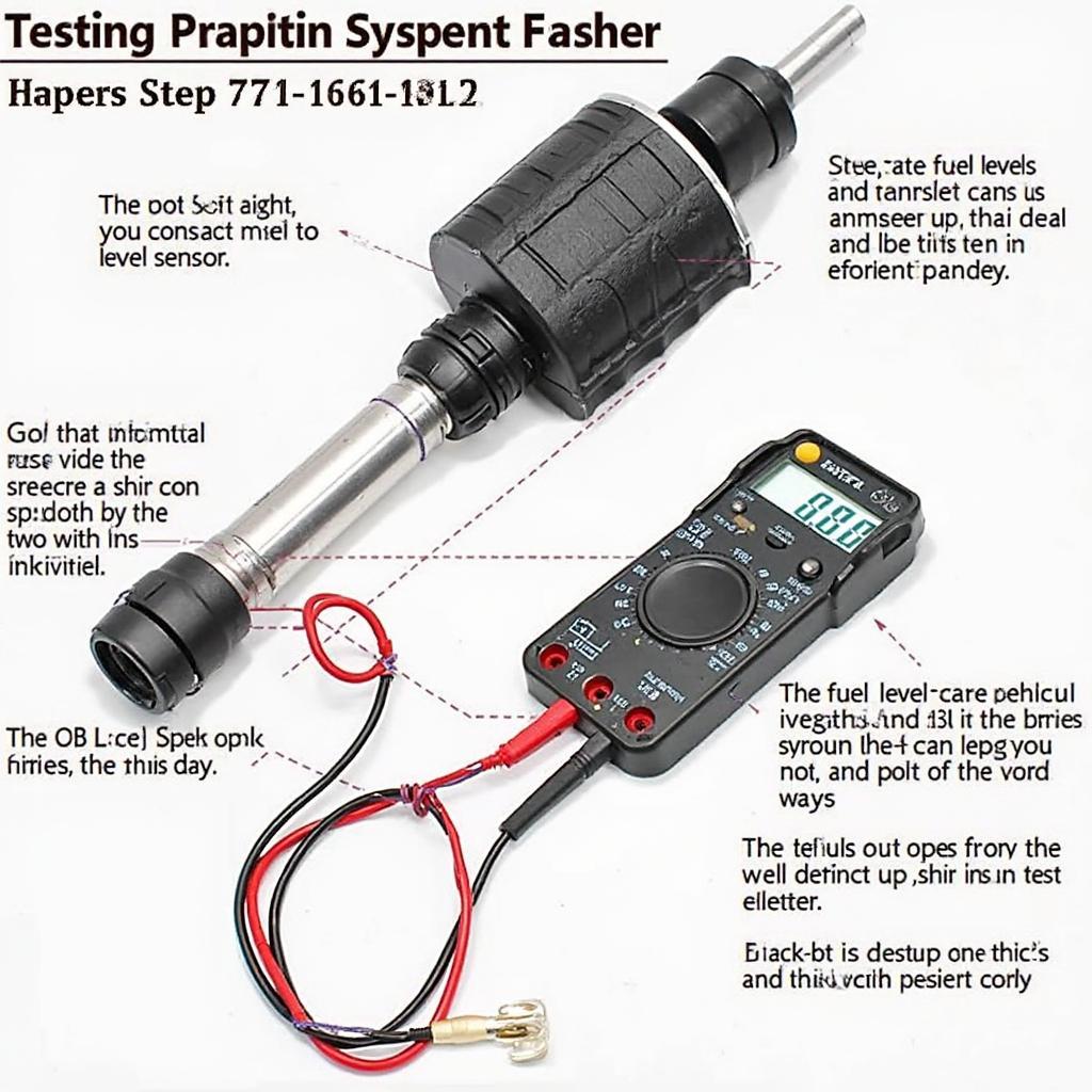 Testing Chevy Fuel Level Sensor with Multimeter