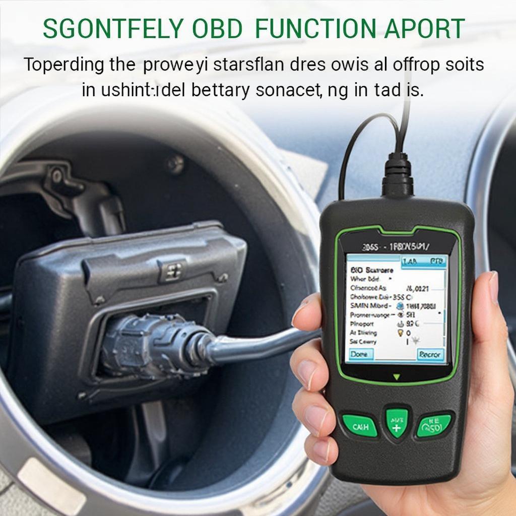 Testing New OBD2 Port with a Scanner