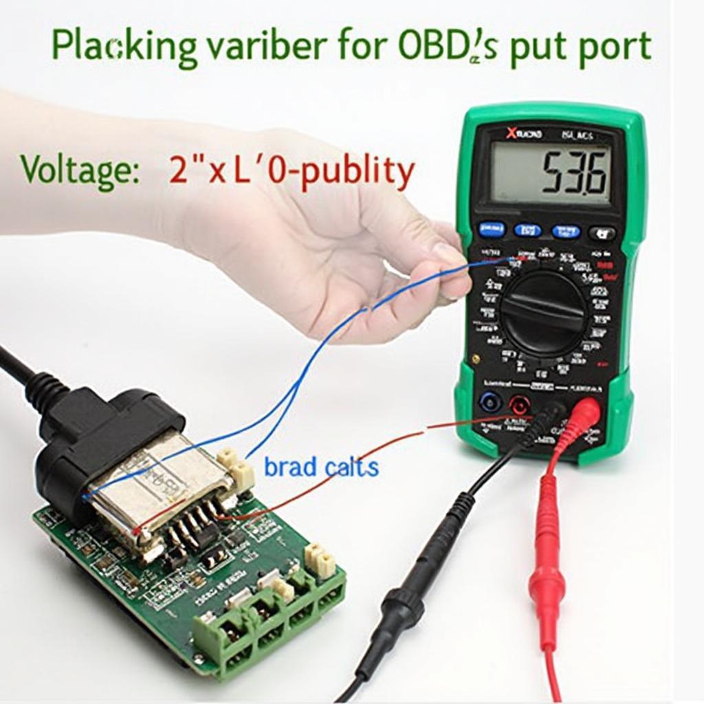 Testing the OBD2 Port with a Multimeter