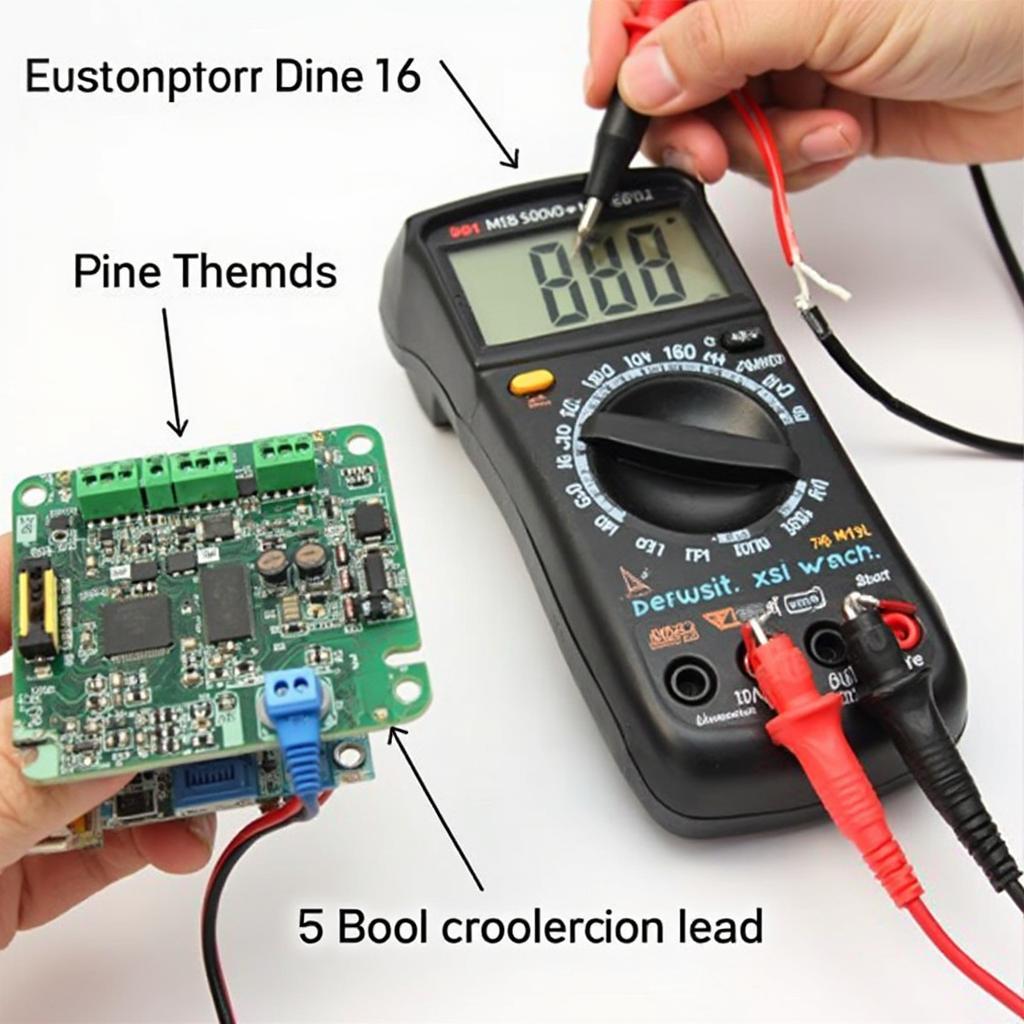 Testing OBD2 Power and Ground with Multimeter