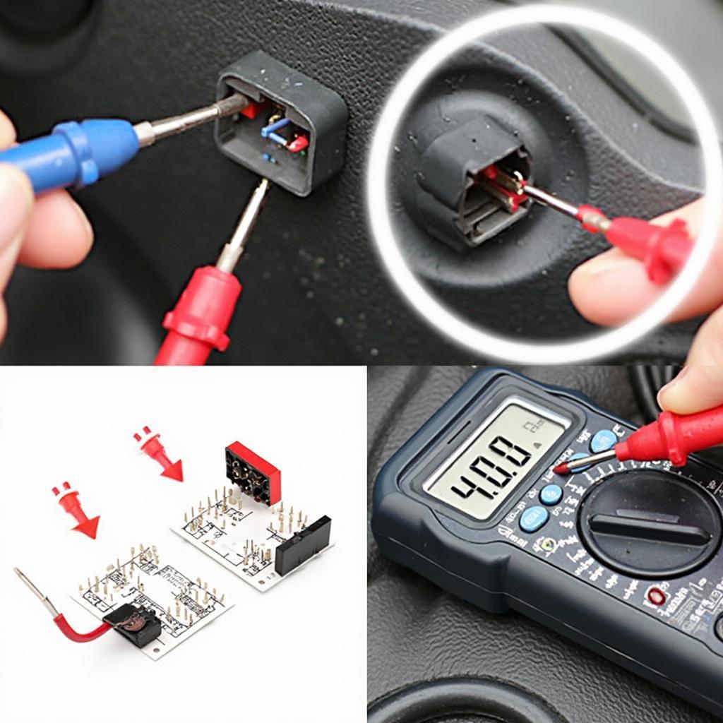 Testing OBD2 Socket Wiring with a Multimeter