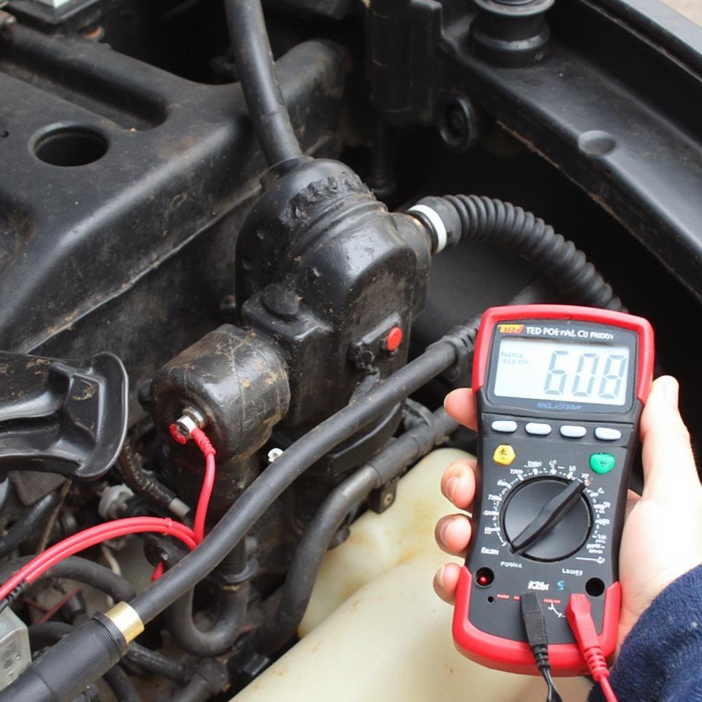 Testing the PT Cruiser Camshaft Position Sensor with a Multimeter