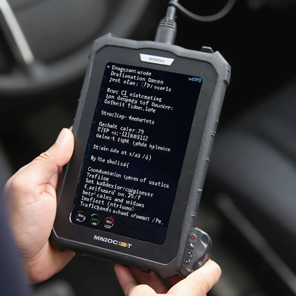 Thinkcar TKTPS20 OBD2 Scanner Tablet Reading Codes