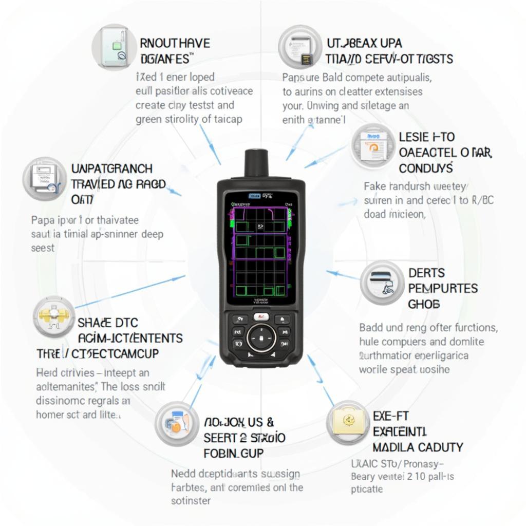 ThinkScan S7 Displaying Various Diagnostic Functions