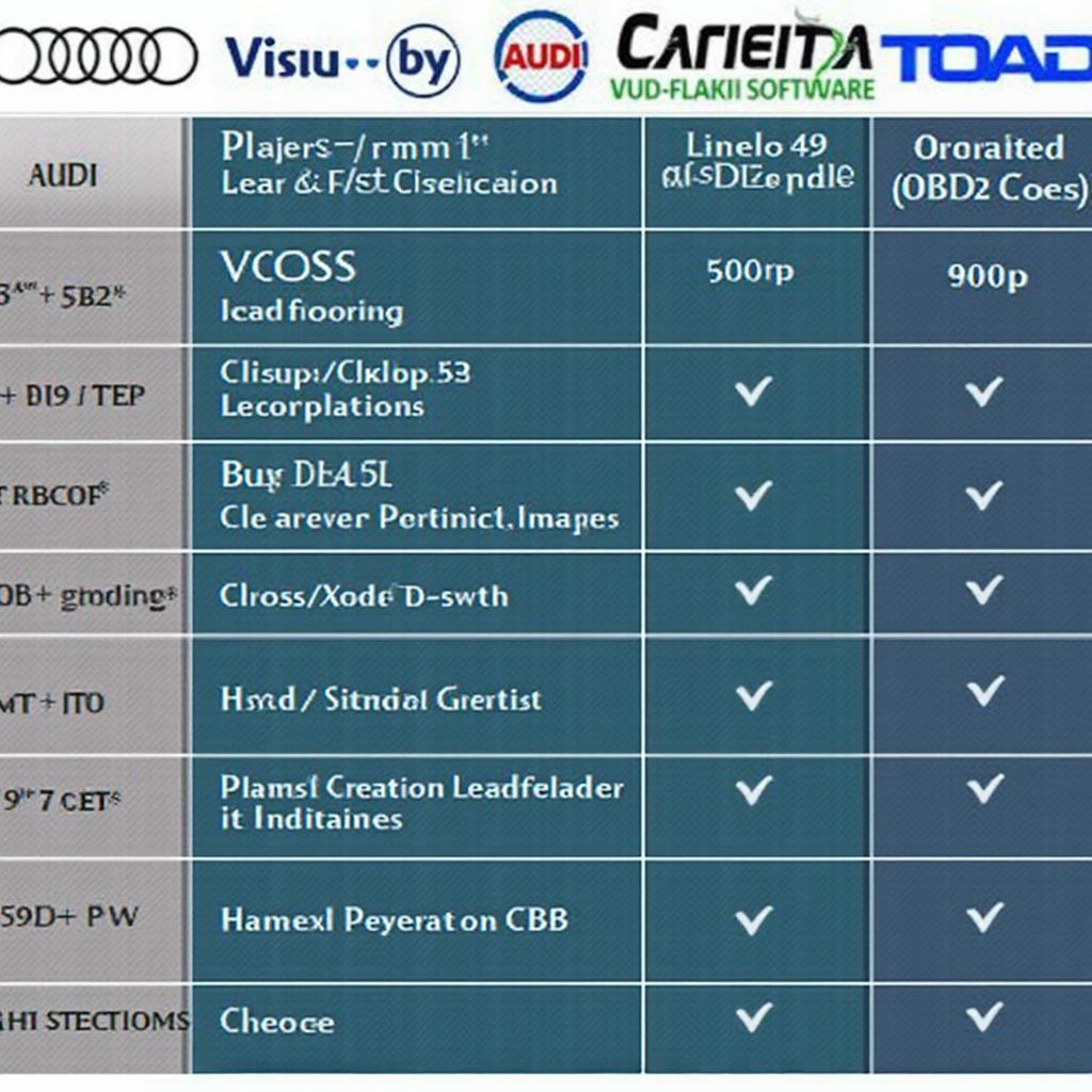 Top Audi OBD2 Software Comparison