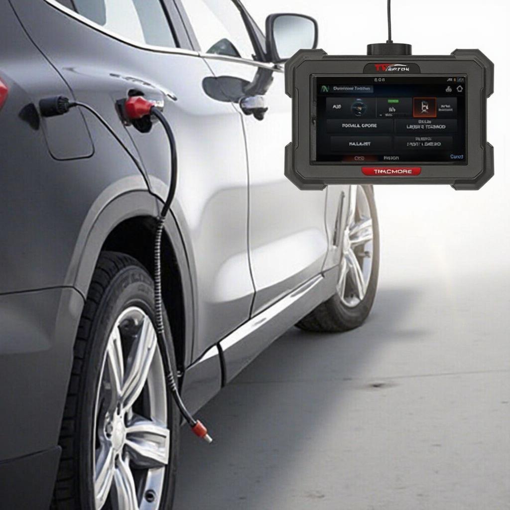 Topdon AL200 OBD2 Scanner in Use