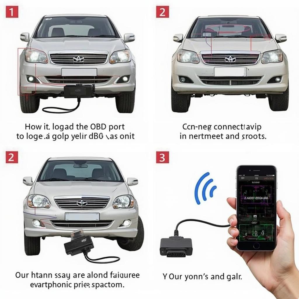 Topdon Automate Bluetooth OBD2 Scanner Usage Steps