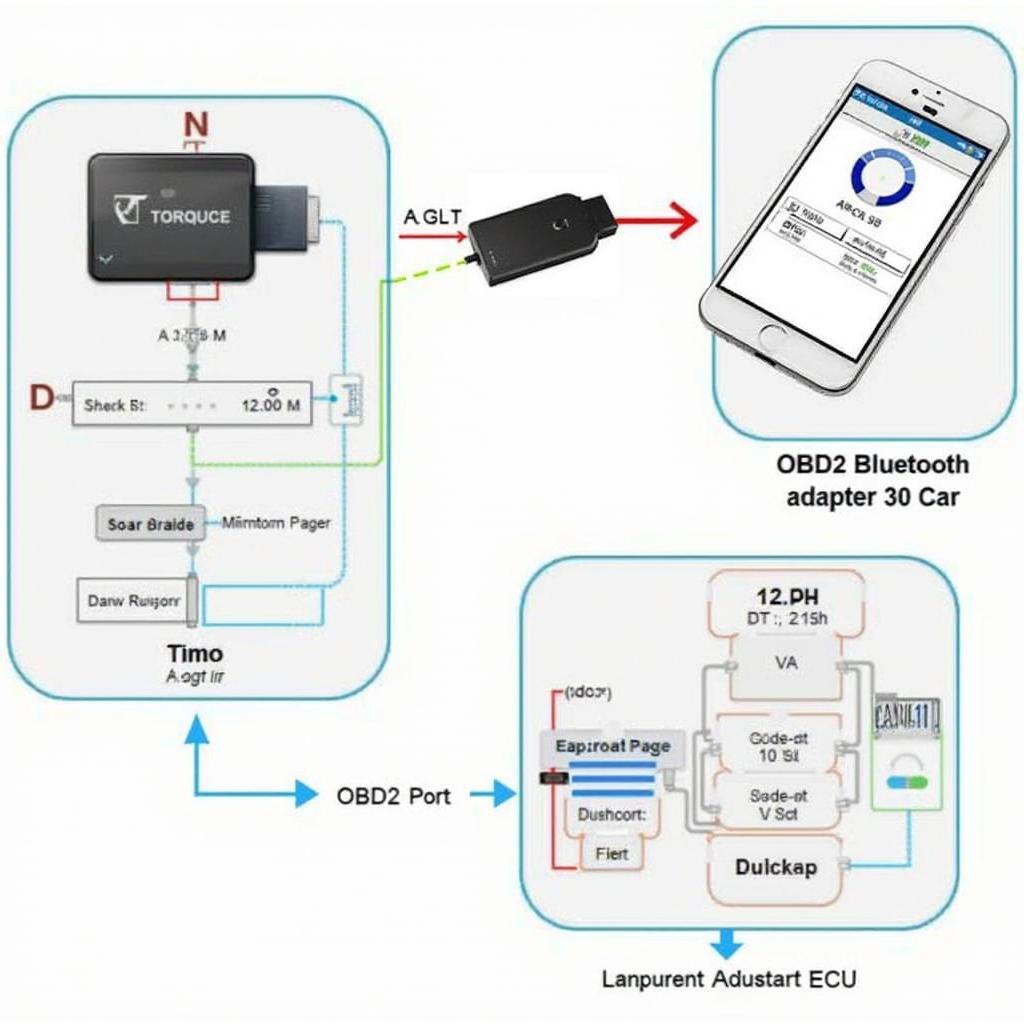 Torque OBD2 BMW ABS Connection Diagram