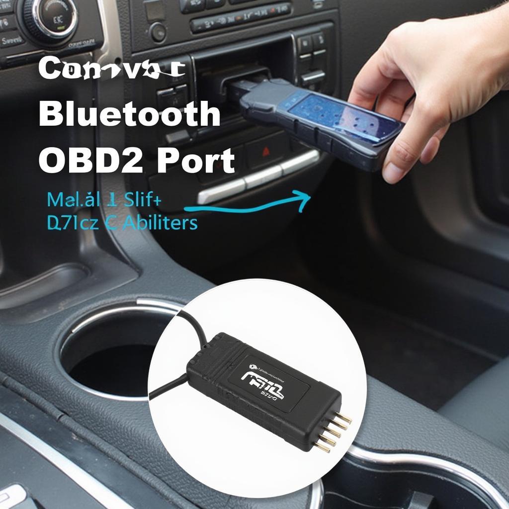 Connecting an OBD2 Adapter to a Car's OBD2 Port