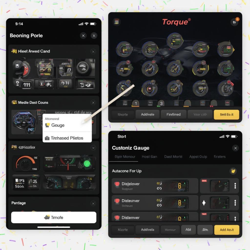 Torque Pro OBD2 Customizable Dashboard