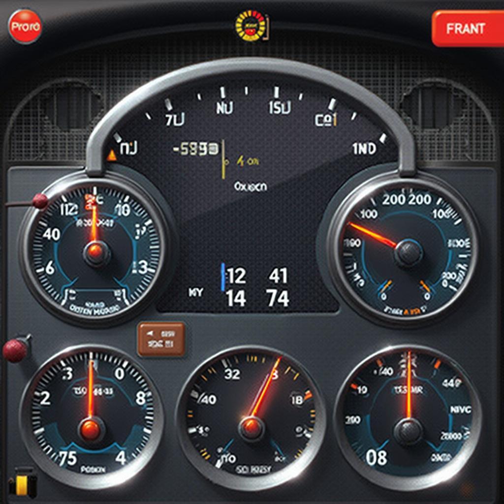 Torque Pro Dashboard Displaying Essential PT Cruiser PIDs