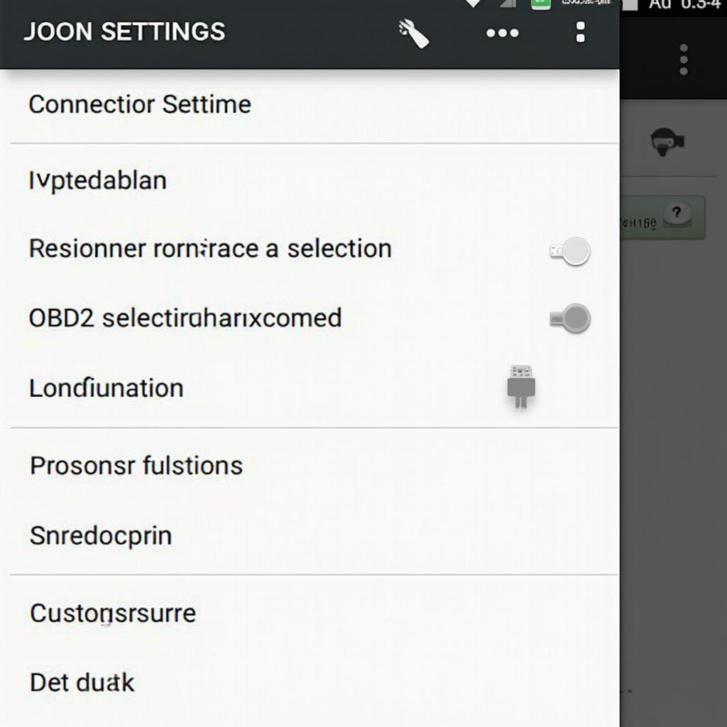 Configuring Torque Pro Settings on an Android Device