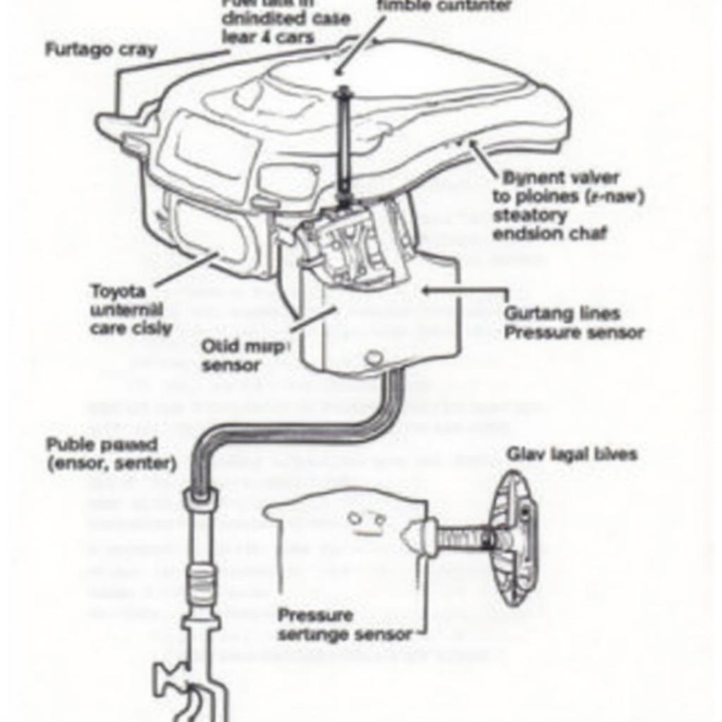 Toyota OBD2 Code P0441 EVAP System Diagram