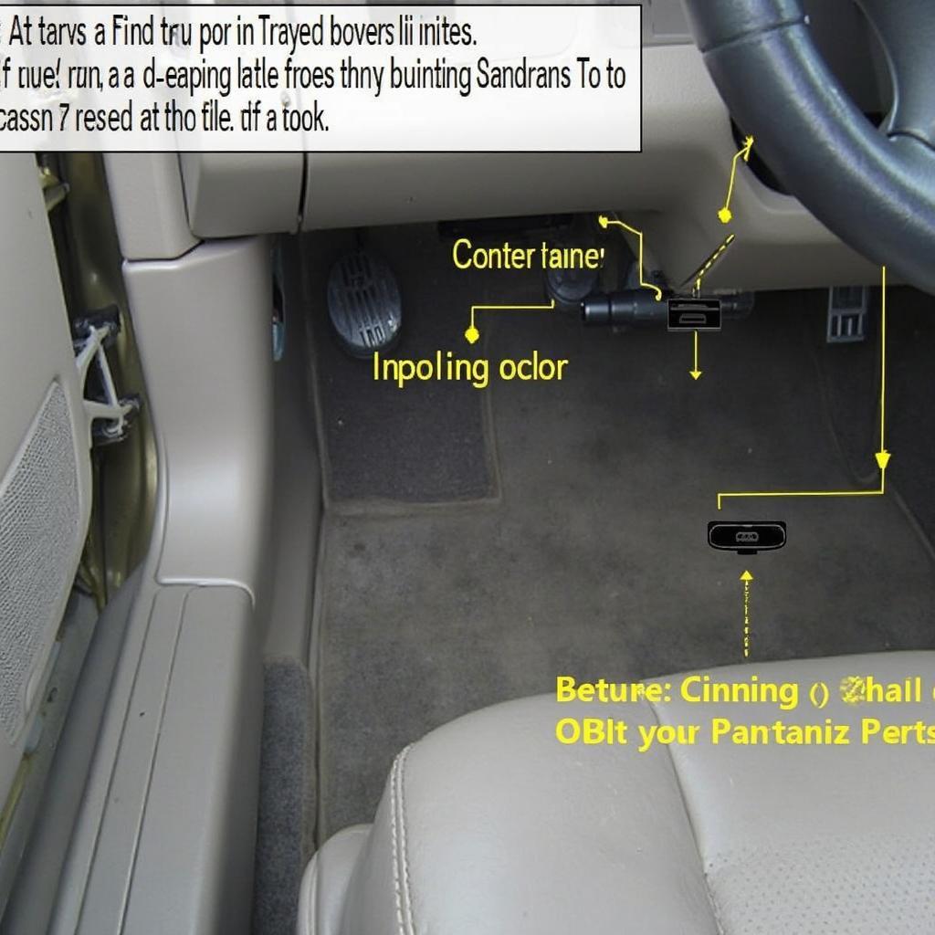 Toyota OBD2 Port Location