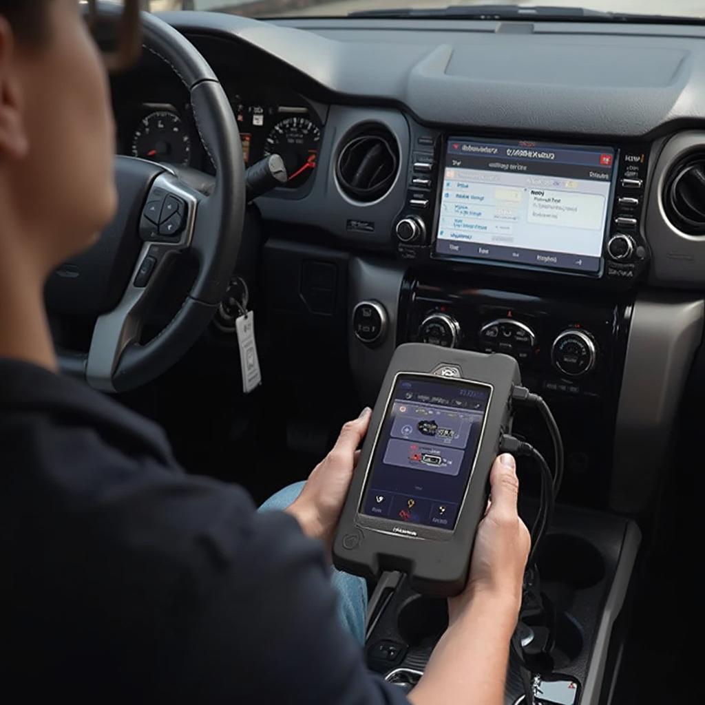 Using an OBD2 Scanner on a Toyota Tundra