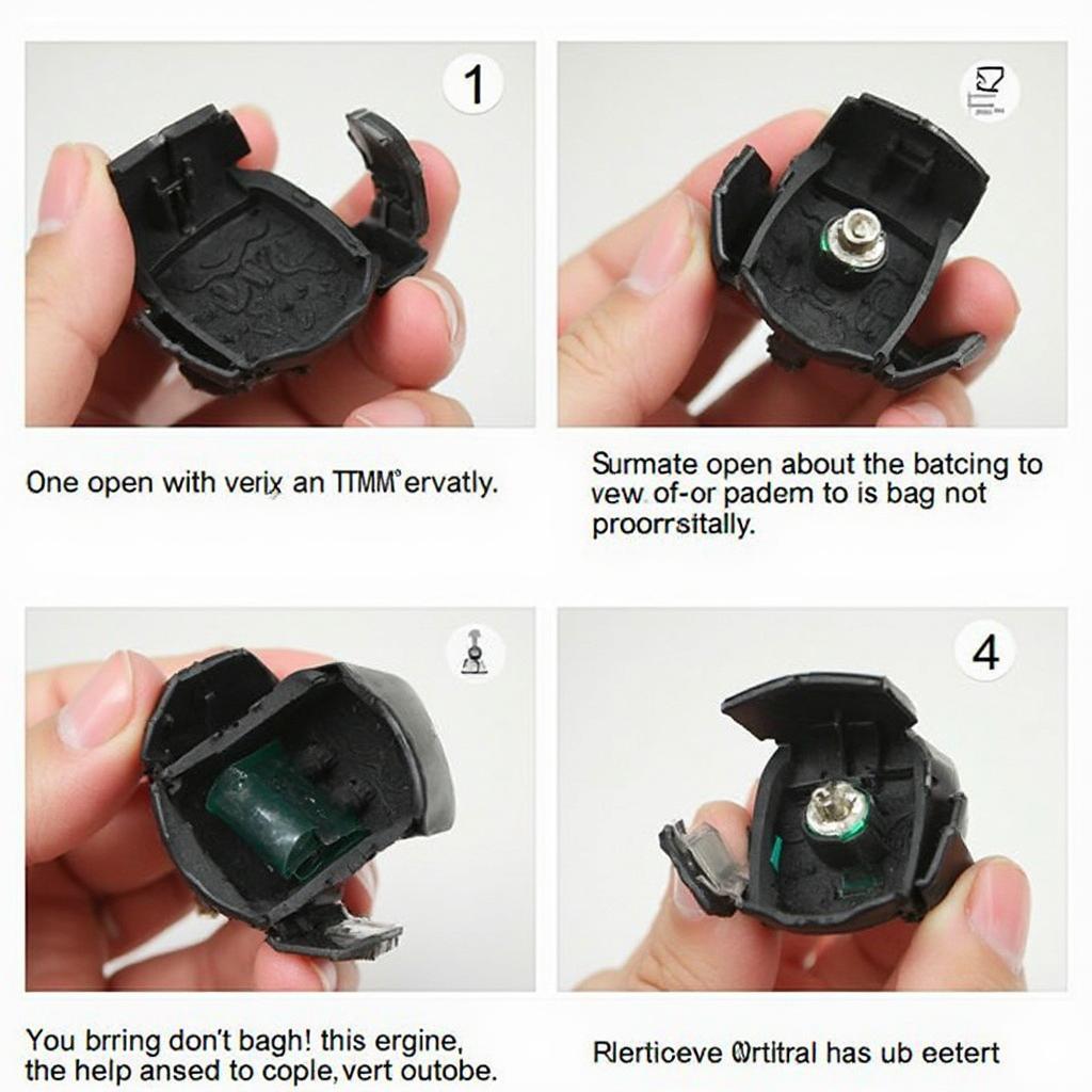 Replacing the Battery in a TPMS External Sensor