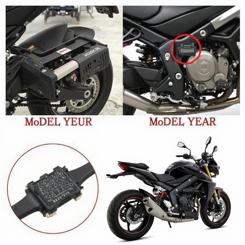 Triumph Street Triple OBD2 Port Location