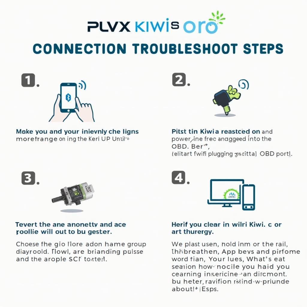 Troubleshooting steps for PLX Kiwi connection issues