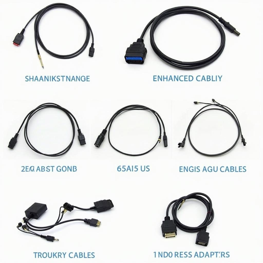 Different Types of ECS OBD2 Cords