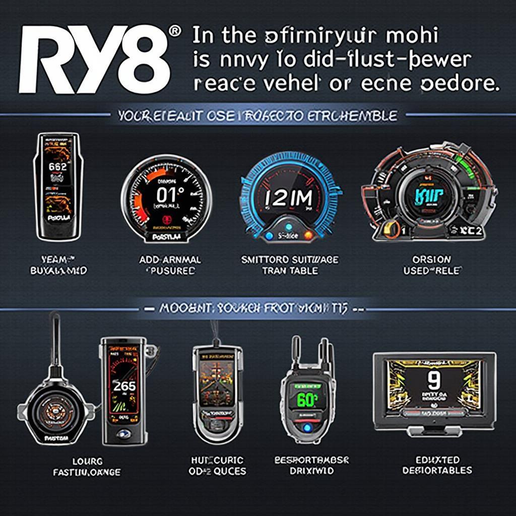 Different Types of RX8 OBD2 Gauges