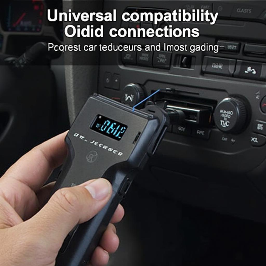 Connecting the U480 OBD2 Scanner to the OBD2 Port