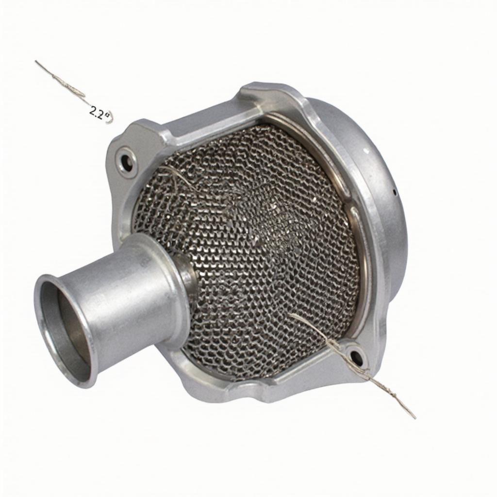 Universal 2.25 Catalytic Converter Structure