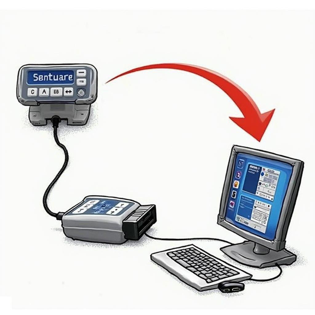 Updating OBD2 Scanner Software via Computer