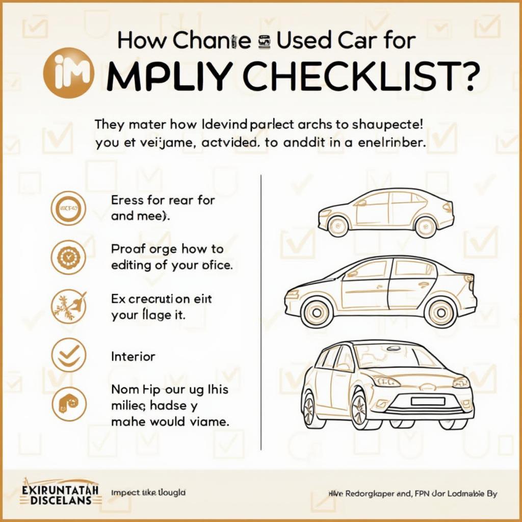 Used Car Inspection Checklist