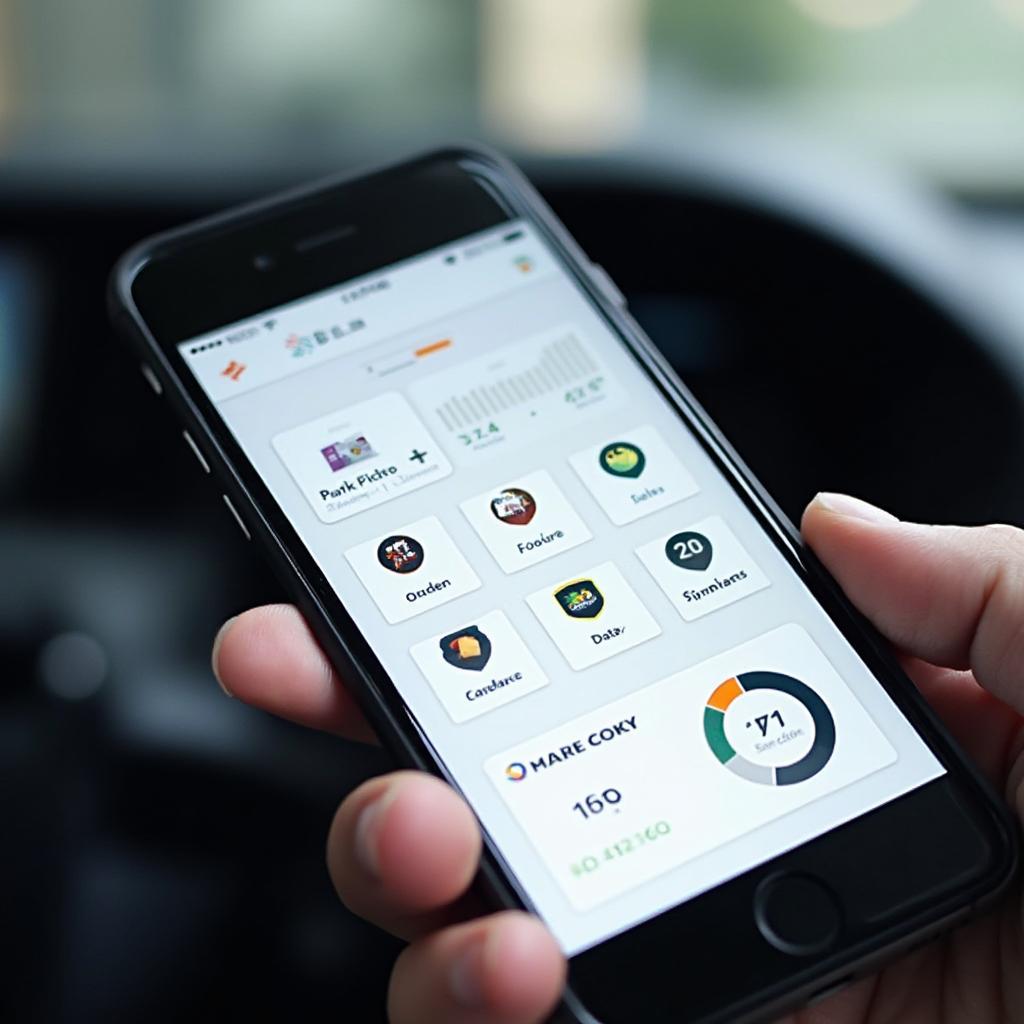 User-Friendly Interface of an OBD2 App