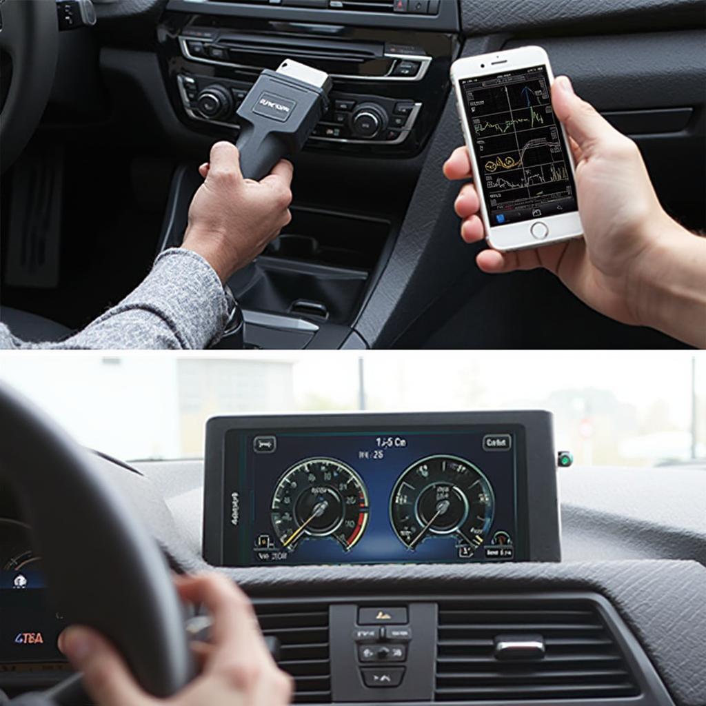 Connecting and using a BMW OBD2 scanner with a smartphone