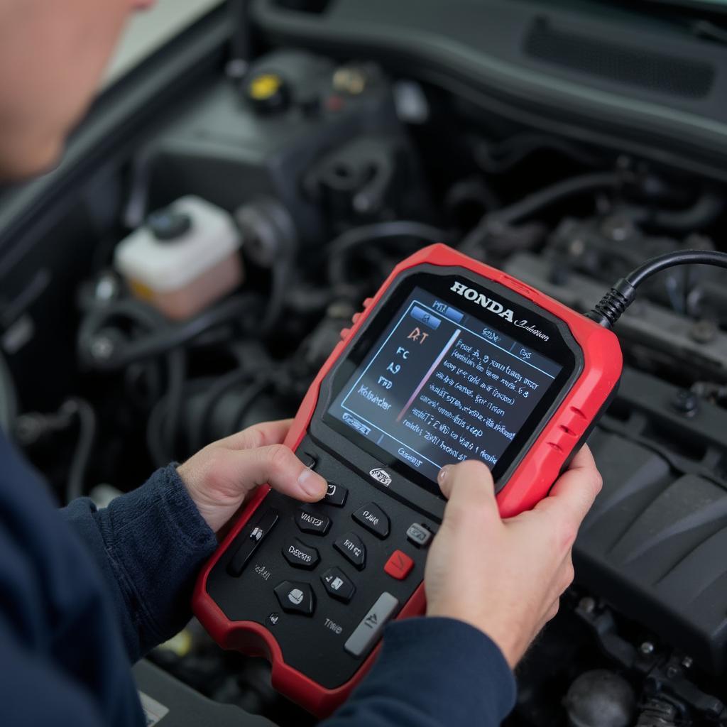 Using an OBD2 Scanner on a 1995 Honda Civic