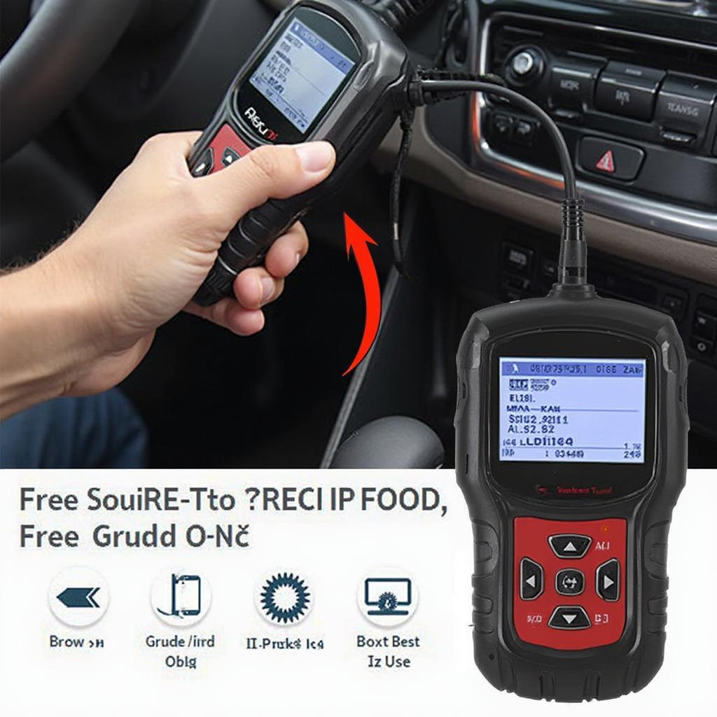 Using a Cen Tech OBD2 Scanner