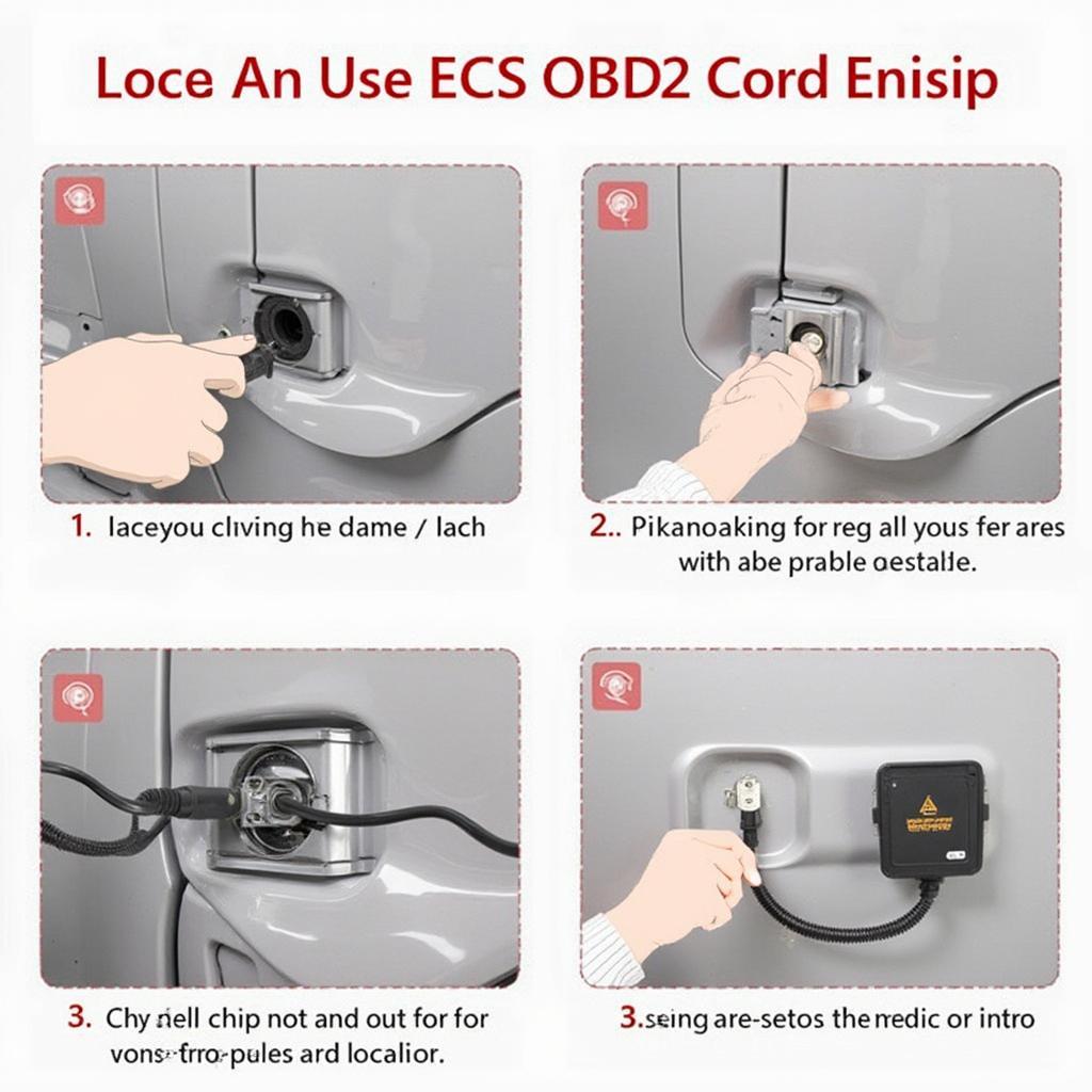 Using an ECS OBD2 Cord