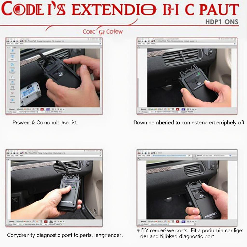 Connecting an OBD2 Extension Cable