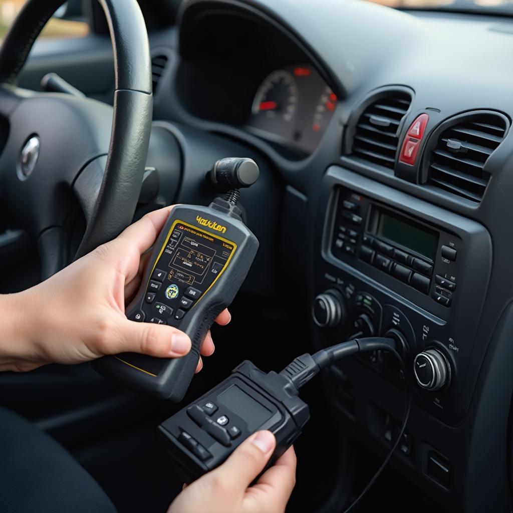 Using an OBD2 Scanner on a 2000 Nissan Primera