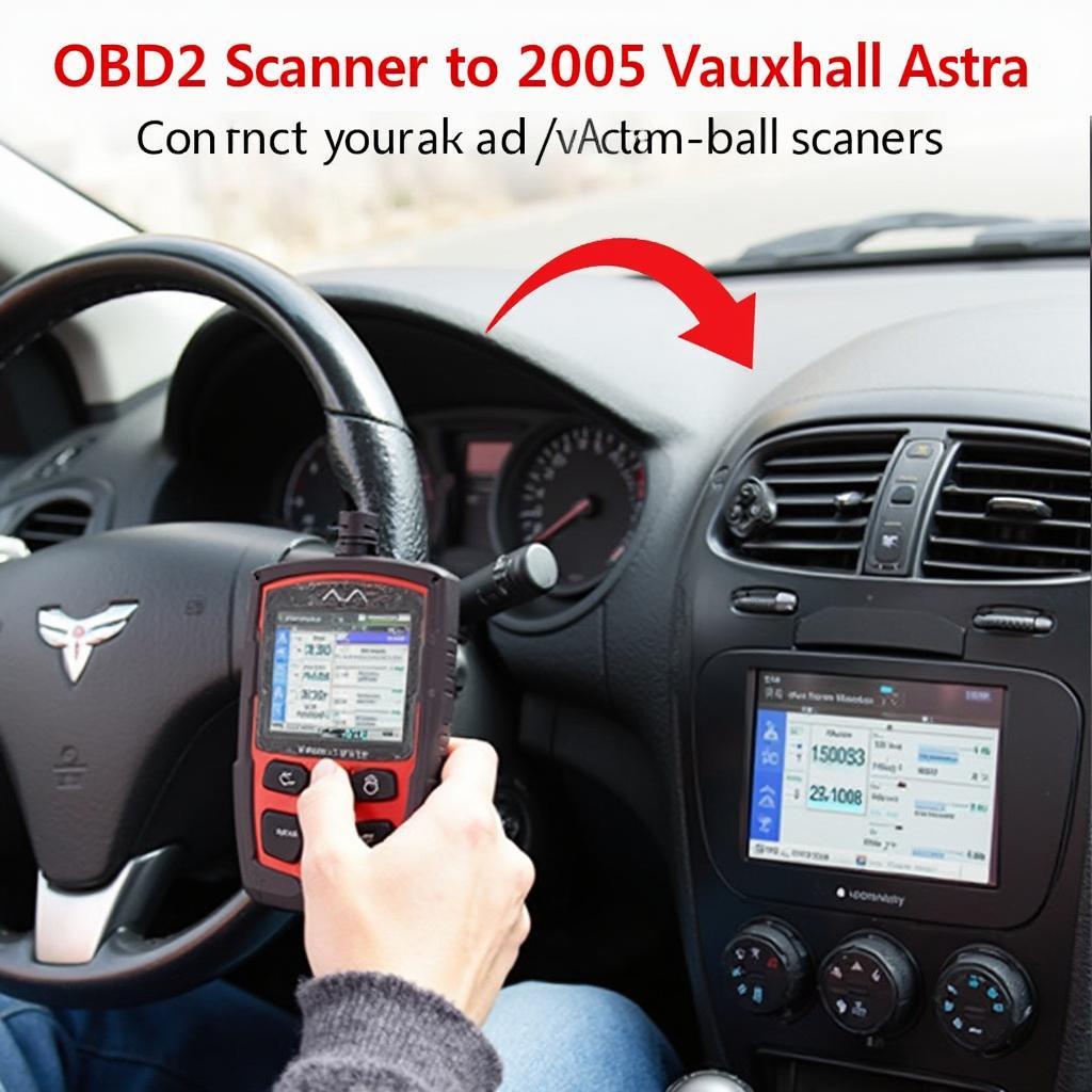 Using an OBD2 Scanner on a Vauxhall Astra 2005