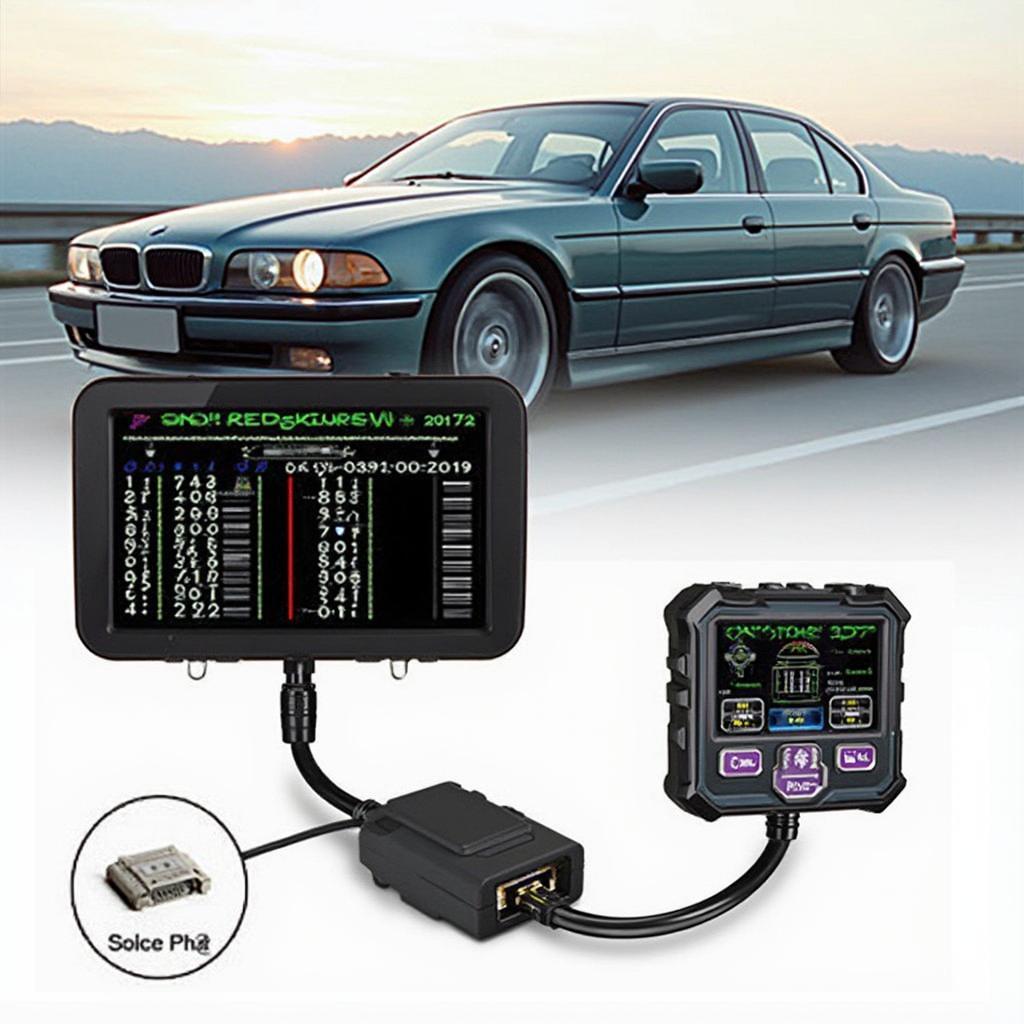 Using OBD2 Scanner on BMW 740iL