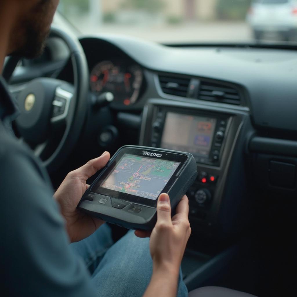 Using an OBD2 Scanner on a Car in Pakistan