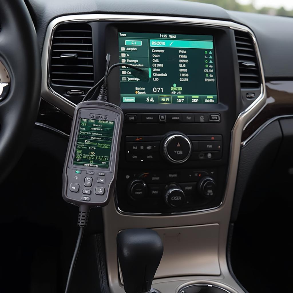 Using an OBD2 Scanner on a Jeep Grand Cherokee