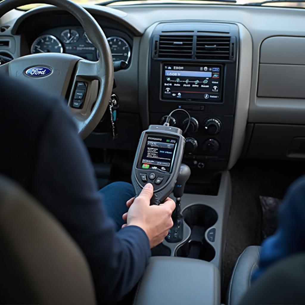 Using an OBD2 Scanner on a 2006 Ford Escape